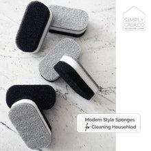 Load image into Gallery viewer, Modern Kitchen Dish Cleaning Sponge 6-Pack – Stylish &amp; Durable | SimplyCasa