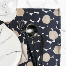 Load image into Gallery viewer, Linen Cotton Placemat | Scandinavian Print Table Mat | Eco-Friendly Dining Décor