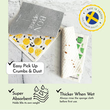 Load image into Gallery viewer, Swedish Dishcloths 8-Pack – Reusable, Eco-Friendly Cleaning Cloths | SimplyCasa