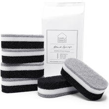 Load image into Gallery viewer, Modern Kitchen Dish Cleaning Sponge 6-Pack – Stylish &amp; Durable | SimplyCasa
